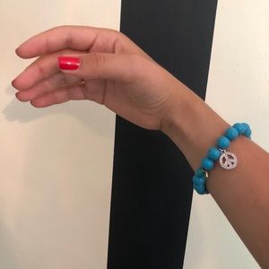 Juicy Couture Peace Charm bracelet